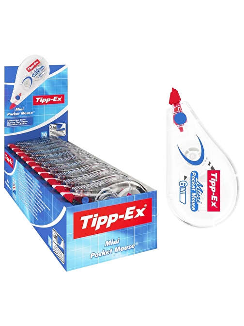 Bic Tipp-Ex Şerit Silici Düzeltici Daksil 6mx5mm10 Lu Paket