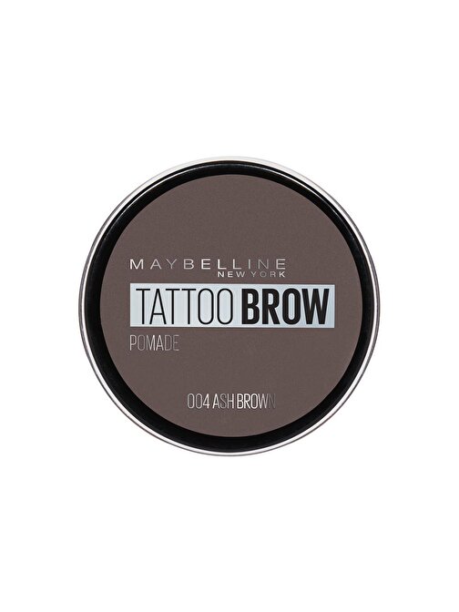 Maybelline New York Tattoo Brow Kaş Pomadı - 04 Ash Brown (Koyu Ton)