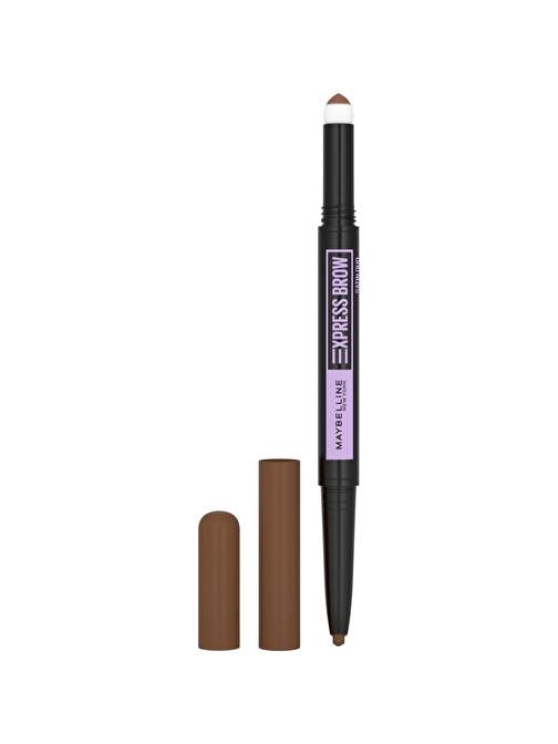 Maybelline New York Express Brow Satin Duo Çift Taraflı Kaş Kalemi -  02 Orta Ton