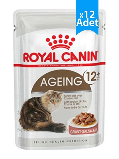 Royal Canin Ageing +12 Gravy Yaşlı Kedi 85 X 12 Adet