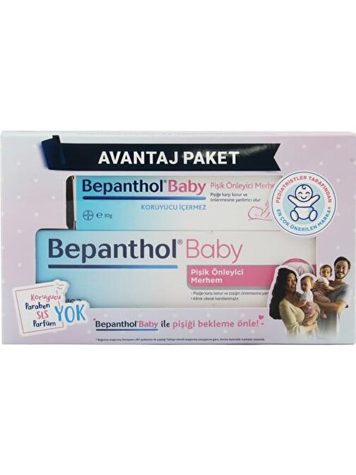 Bepanthol Baby Pişik Kremi 100 Gr+30 gr