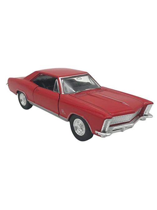 Farbu Oyuncak 1:38 Metal Çek Bırak Araba 1965 Buick Riviera Gran Sport 43732