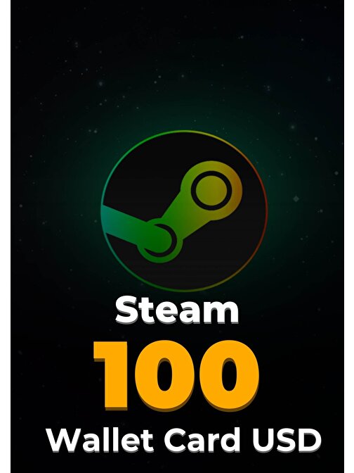Steam 100 USD Steam Cüzdan Kodu
