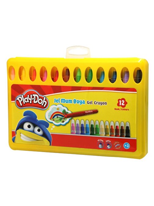 Play-Doh Jel Crayon 12 Renk PP Box