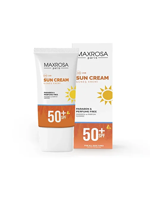 Dermokil Maxrosa Paris 50+Spf Yüksek Koruyucu Güneş Kremi 60 ml