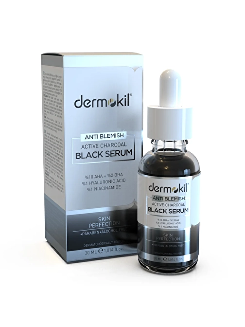 Dermokil Antı Blemısh Active Charcoal Black Serum 30 ml