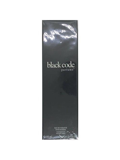 No Nome Man Black Code 100ML Edt 045