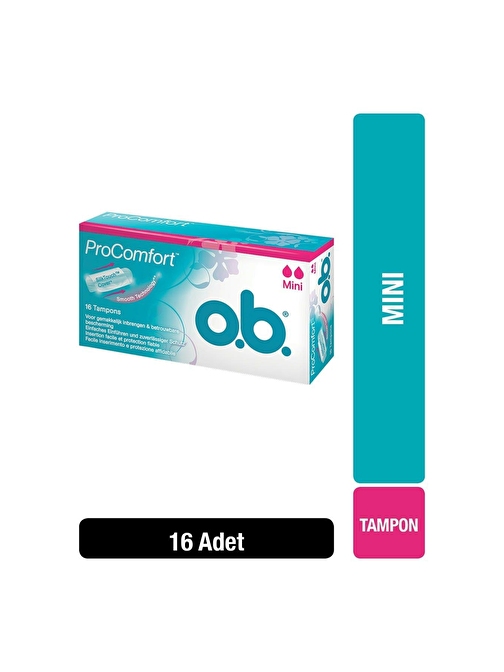 OB TAMPON PRO COMFOT Mini 16lı