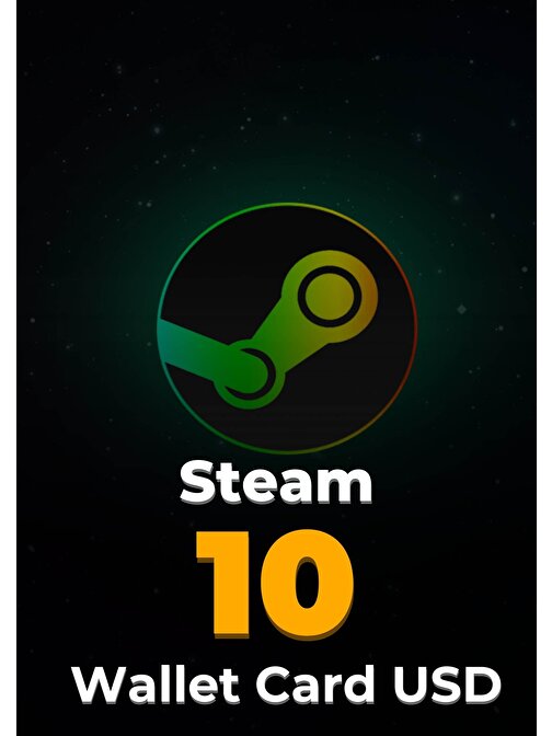 Steam 10 USD Steam Cüzdan Kodu