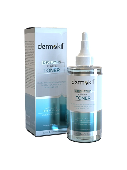 Dermokil Tonik Aha Bha Anti Acne 200 Ml