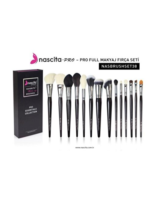 Nascita Pro Essentials Collection Makyaj Fırça Set