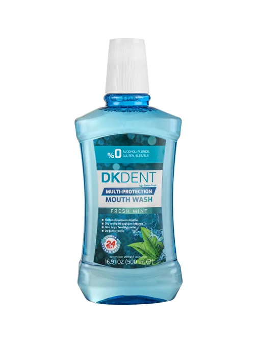 Dermokil Dk Dent Nane Özlü Ağız Bakım Suyu 500 ml