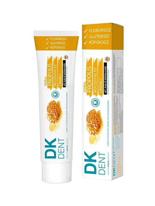 Dermokil Dk Dent Propolis Florürsüz Doğal Diş Macunu 75 ml 