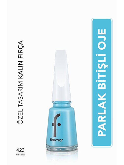 Flormar Nail Enamel Yüksek Pigmentli & Parlak Biti