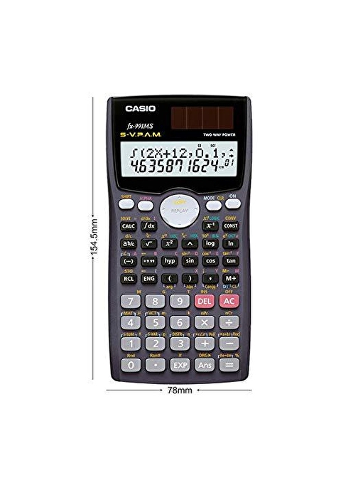 Casio FX-991MS Bilimsel Fonksiyonlu Hesap Makinesi