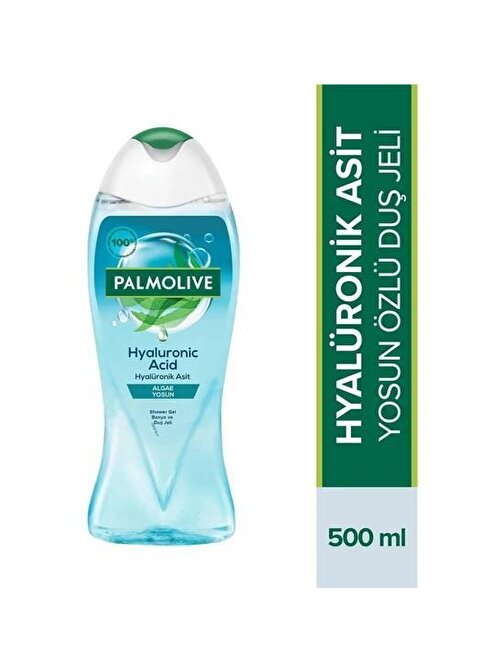 Palmolive Duş Jeli Hyaluronic Acid Aloe Yosun 500 Ml