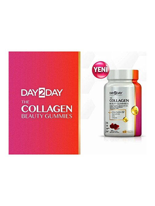 Day2Day The Collagen Beauty Gummies 60 Çiğneme Formu