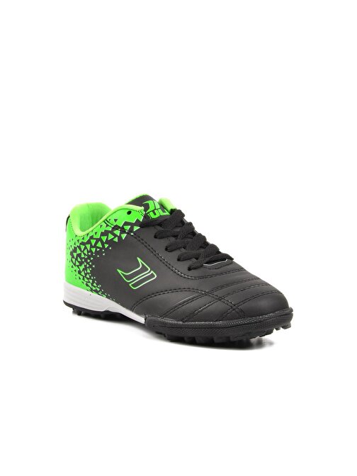 Ayakmod 126 Siyah-Neon Yeşil-Beyaz Unisex Halı Saha Ayakkabısı