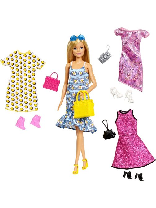 Barbie'nin Kıyafet Kombinleri Oyun Seti GDJ40 