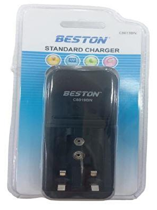 BESTON C8019BN (2XAA - 2XAAA - 1X9V) PİL ŞARJ CİHAZI