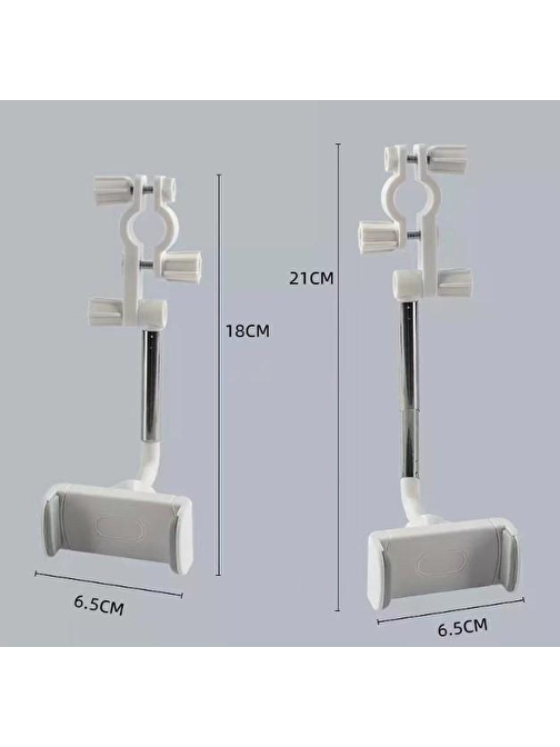nefertiya Araba Dikiz Aynasına Takılan Akrobat Telefon Tutucu