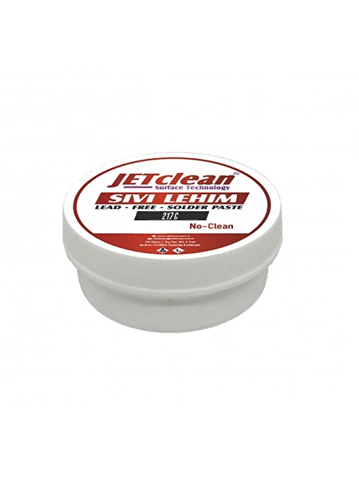 JETCLEAN 50 GR 217C KREM LEHİM