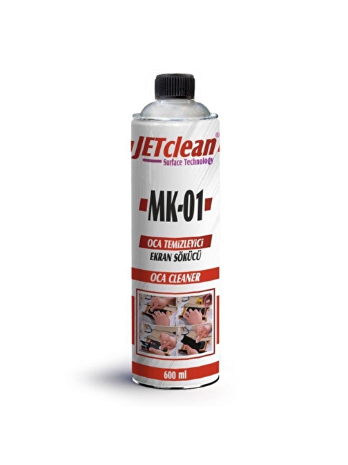 JETCLEAN MK-01 600ML OCA TEMİZLEME SIVISI