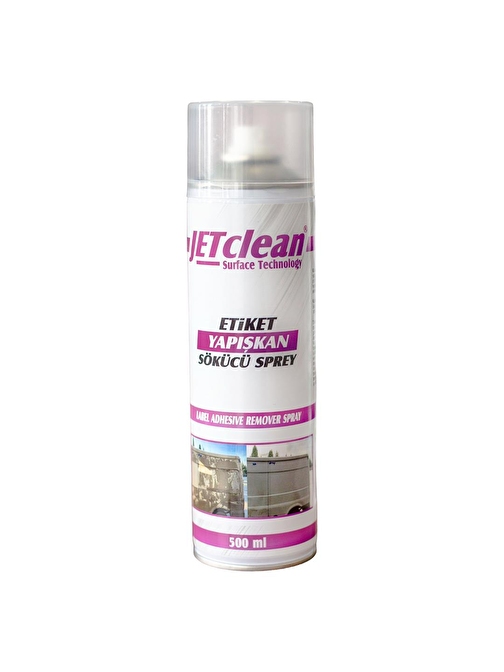 JETCLEAN 500ML ETİKET YAPIŞKAN SÖKÜCÜ SPREY