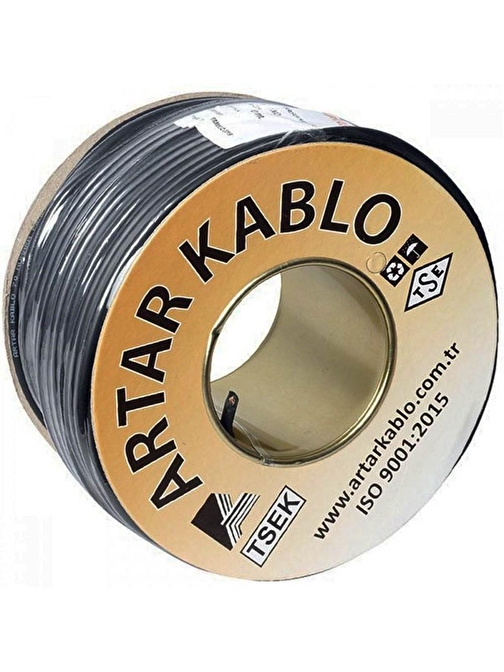 ARTAR 2X025MM STEREO 1.KALİTE 100 METRE 80 NO MİKROFON KABLOSU