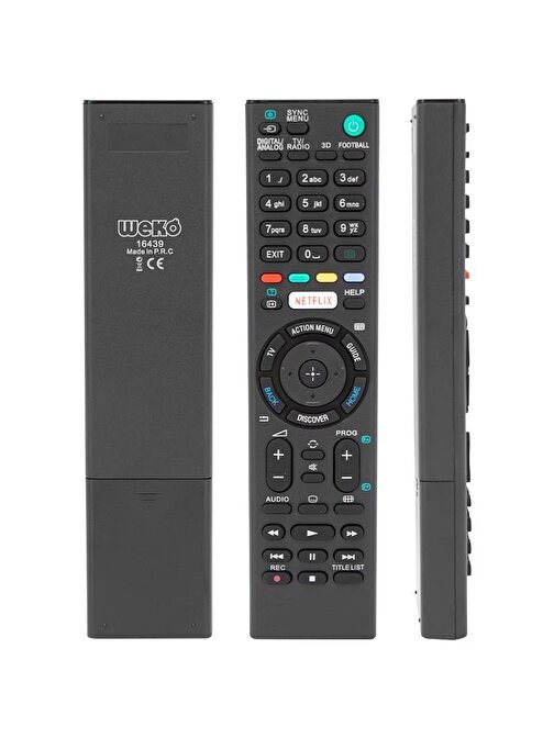 WEKO KL RM-L1275 SONY NETFLIX TUŞLU LCD LED TV KUMANDA (40175=16439)