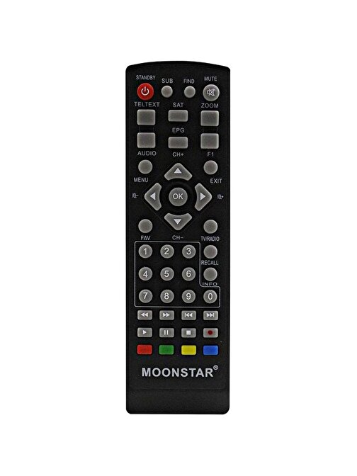 WEKO KR MOONSTAR DSR-6500 KEYKUBAT HD UYDU KUMANDASI (16671=11042)