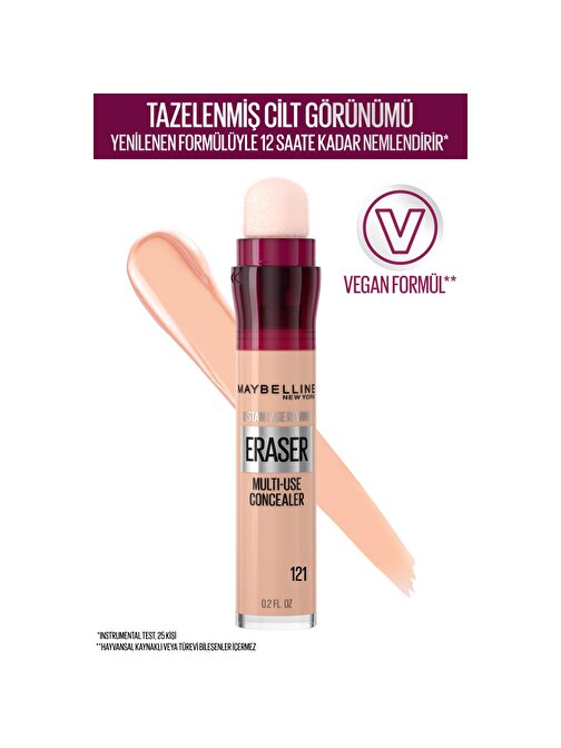 Maybelline New York Instant Anti Age Eraser Kapatıcı - 121 Light Honey