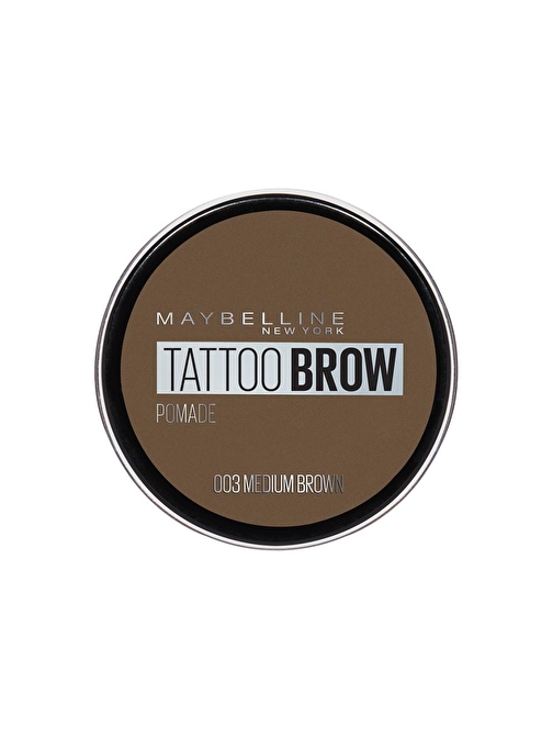 Maybelline New York Tattoo Brow Kaş Pomadı - 03 Medium Brown (Orta Ton)