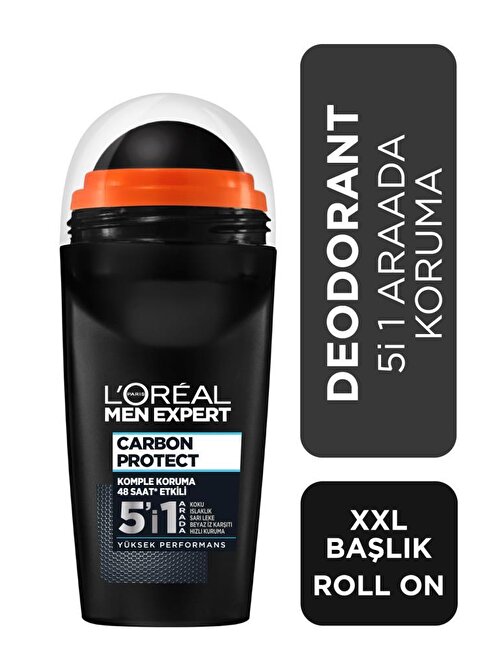 L'Oréal Paris Men Expert Carbon Protect Antı Perspırant Roll On 50ml