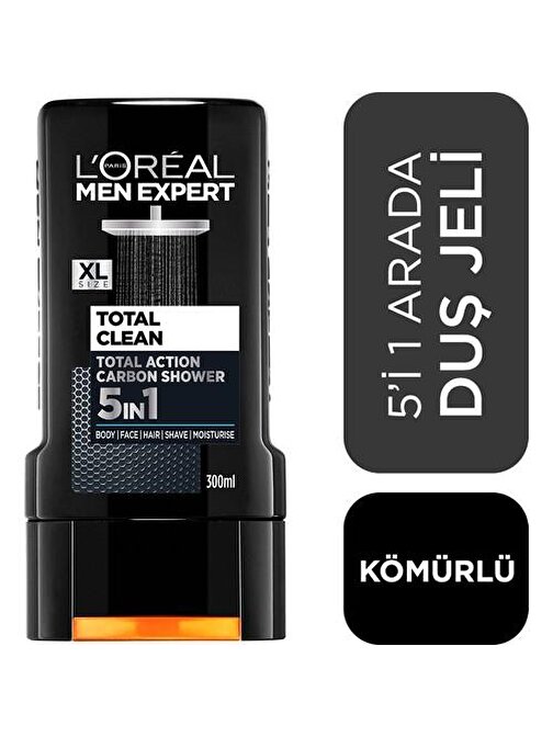 L'Oréal Paris MEN EXPERT SHOWER GEL TOTAL CLEAN 300ML