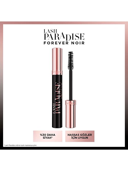 L'Oréal Paris Lash Paradise Forever Noir Maskara