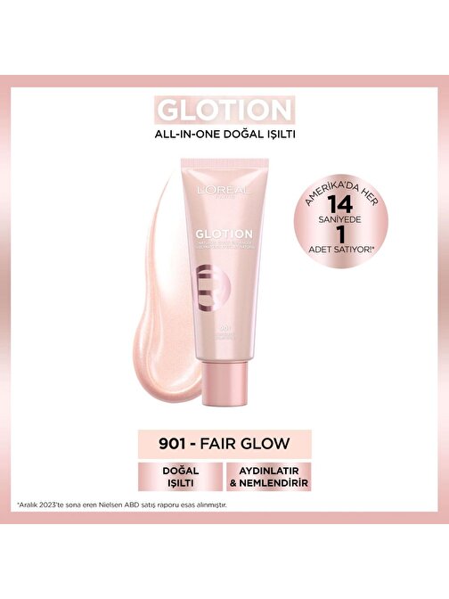 L'Oréal Paris Glotion All-In-One Doğal Işıltı 901 - Fair Glow