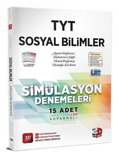 3d Tyt Simülasyon Sosyal Bilimler Denemeleri