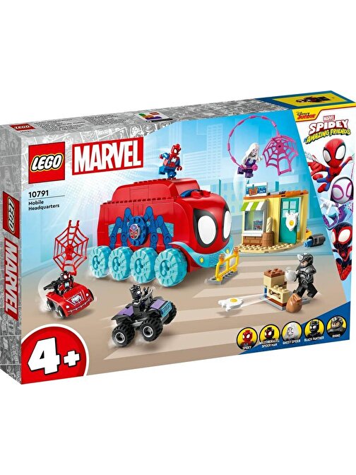Lego Marvel Spidey Ekibinin Mobil Karargahı 10791 