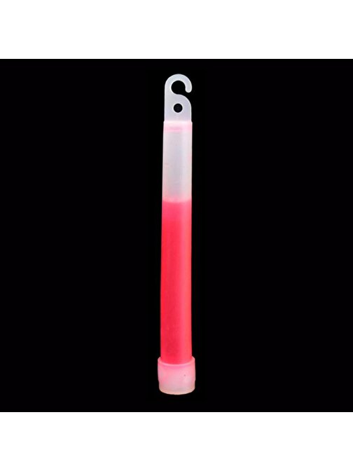 Argeus 6" Kimyasal Işık Çubuğu Kırmızı Renk 15 cm (Glow Stick)