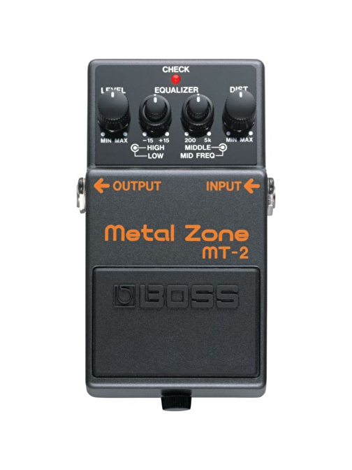 Boss MT-2(T) Metal Zone Compact Pedal
