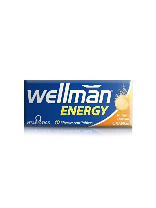 Vitabiotics Wellman Energy 10 Efervesan Tablet