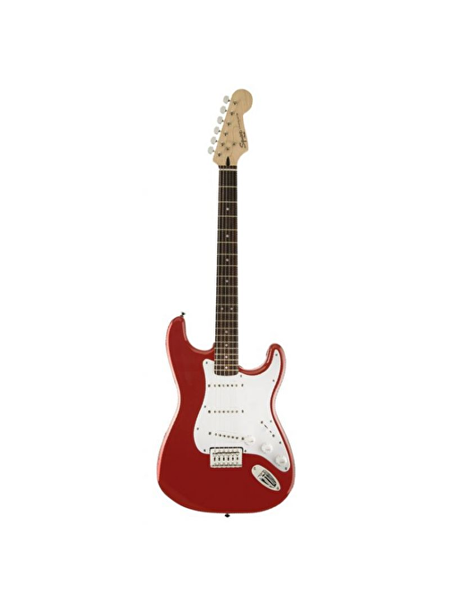 Squier MM Strat Hard Tail Red Elektro Gitar