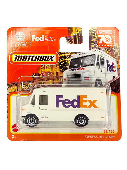 Mattel Matchbox Express Delivery Fedex Araba C0859-HLD00
