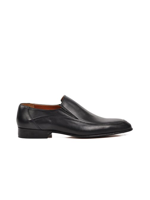 Ayakmod Premium 00410 Siyah Hakiki Deri Erkek Klasik Ayakkabı