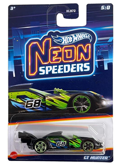 Hot Wheels Neon Speeders GT Hunter HLH77