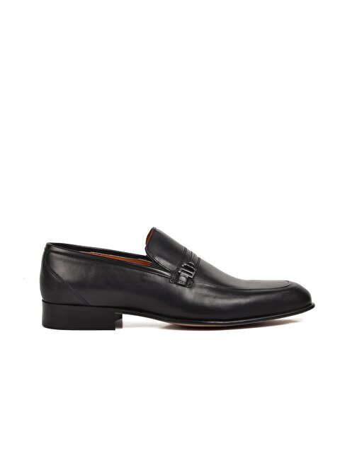 Ayakmod Premium 02471 Siyah Hakiki Deri Erkek Klasik Ayakkabı