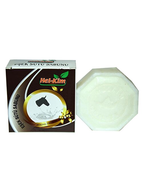 Hel-Kim Eşek Sütü Sabunu 125 Gr Doğal Saf Eşek Sütlü Sabun