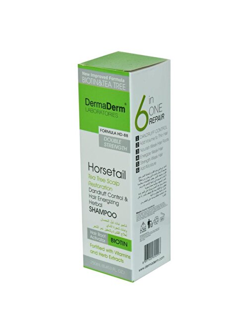 Dermaderm HD-88 Horsetail Biotinli Atkuyruğu Kepek Şampuanı 250M