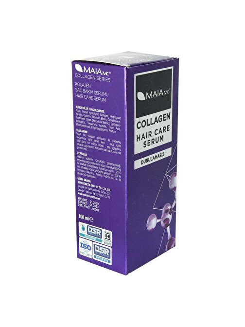 Maia Mc Collagen Hair Care Durulamasız Saç Serumu Kolajeni 100ML